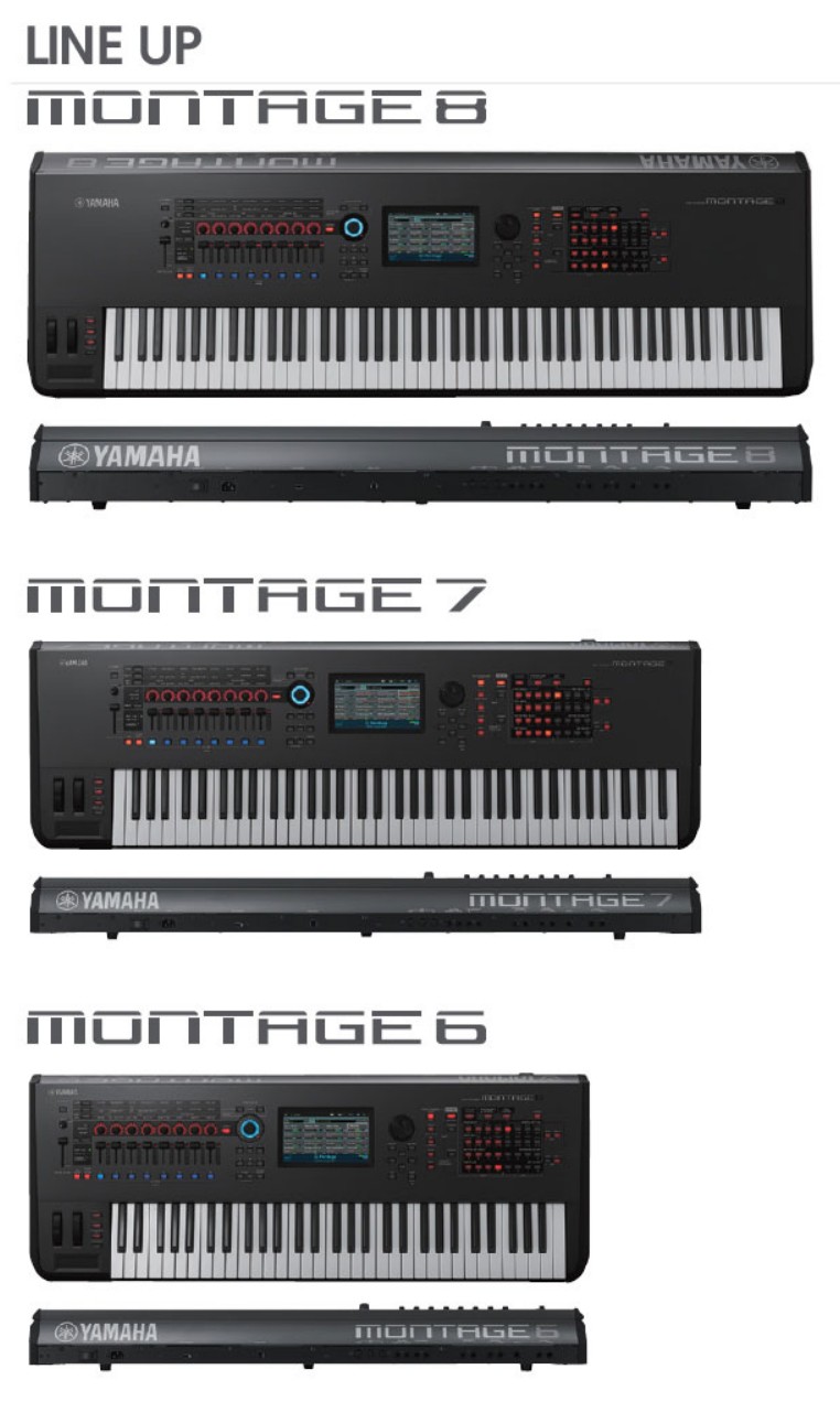 YAMAHA MONTAGE 8